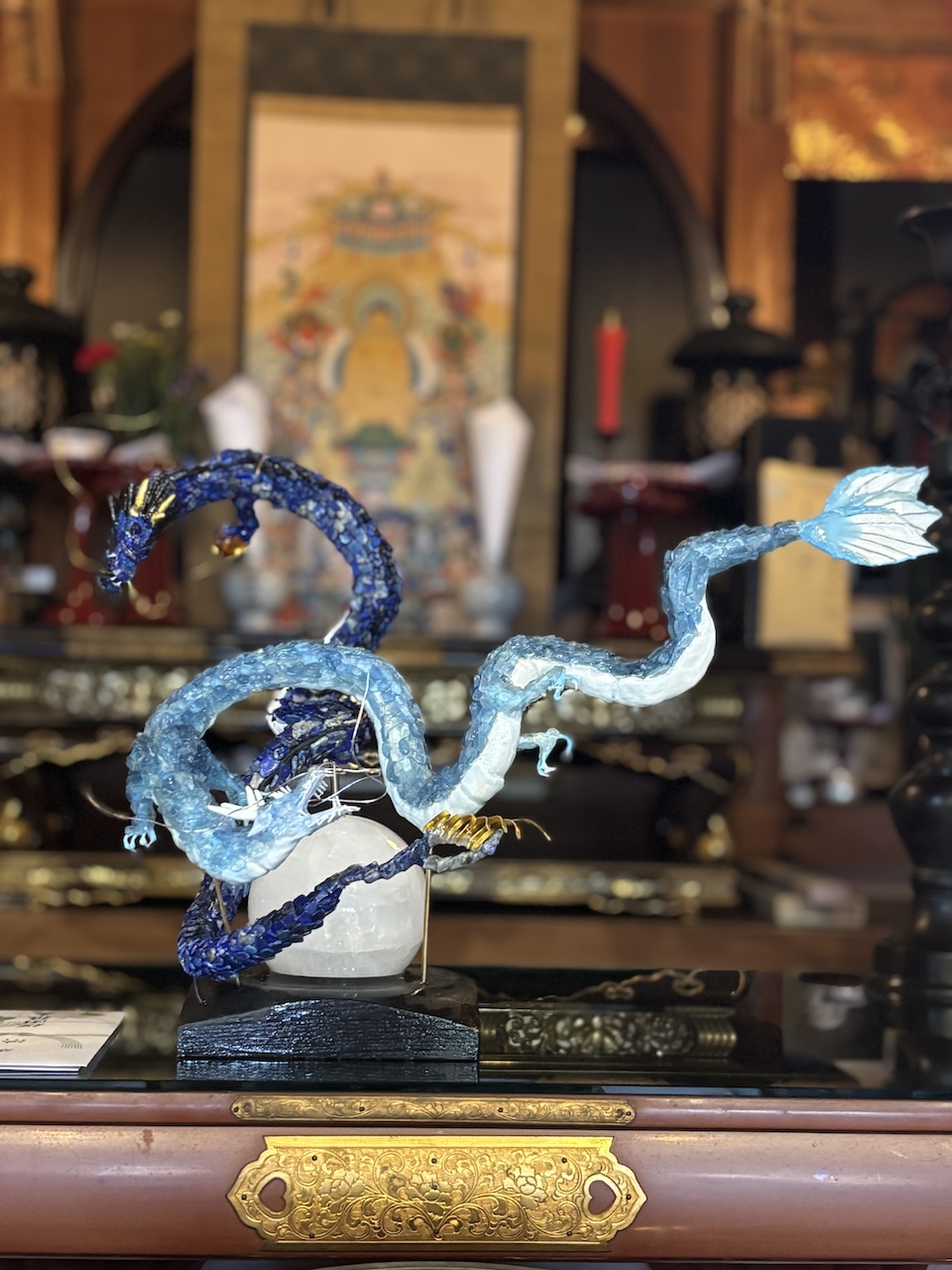 二体の青龍『海』と『天』、真寶寺に降り立つ。 アイキャッチ画像