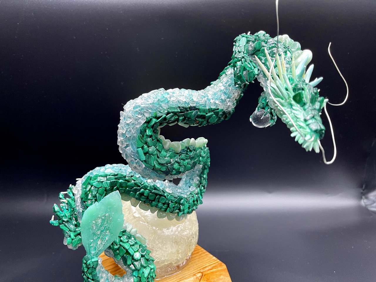 八大龍【緑龍】 癒しと調和をもたらす安寧の龍 画像