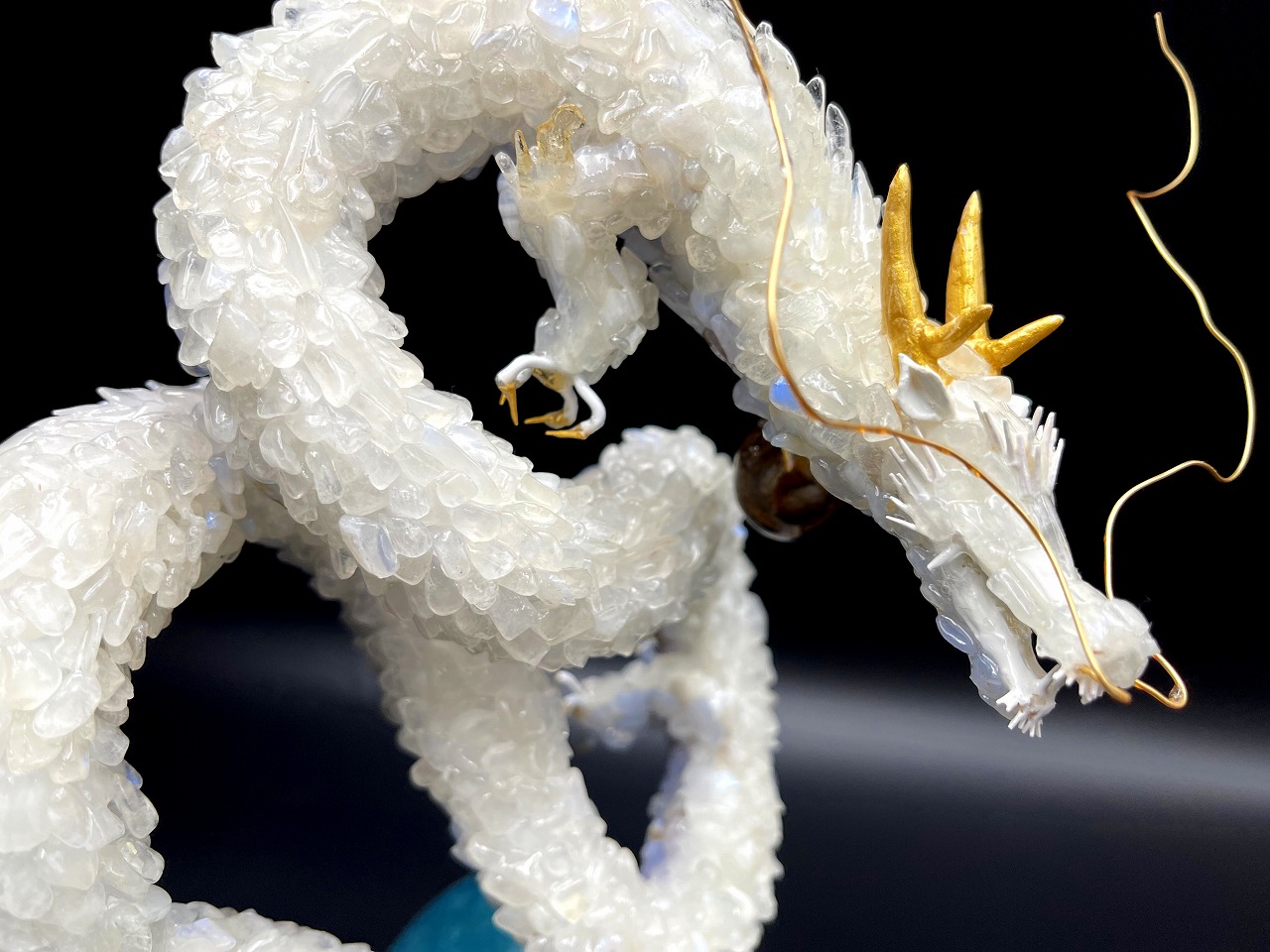 八大龍【白龍】月光に包まれた祈りの龍 画像