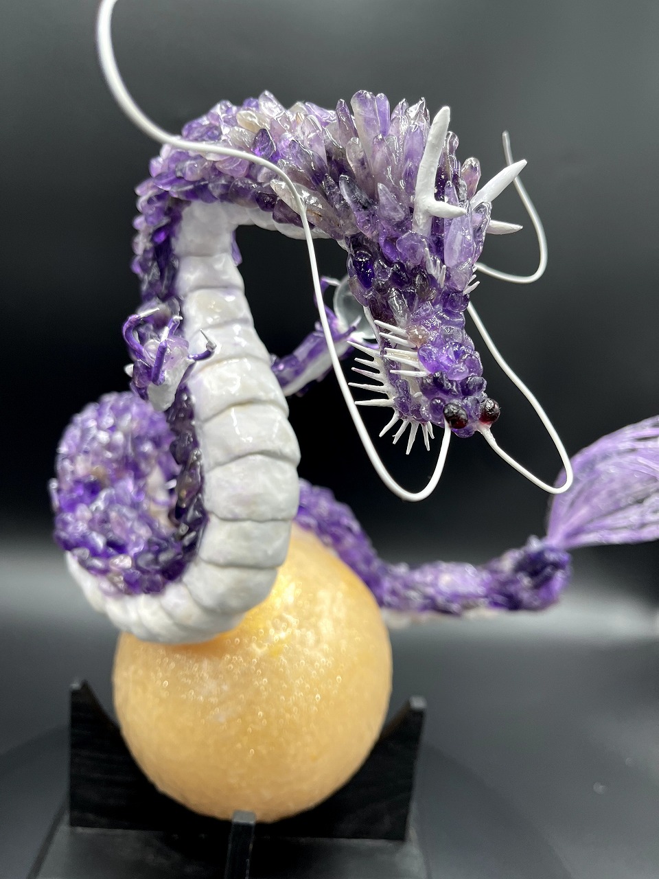 【まごめ龍】神秘の紫をまとう叡智の龍── 画像